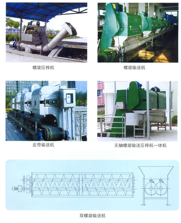 輸送壓榨機系列